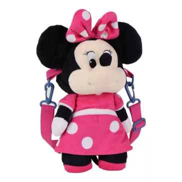 Disney Minnie Pink plüss hátizsák, táska 34 cm