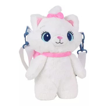 Disney Marie White plüss hátizsák, táska 28 cm