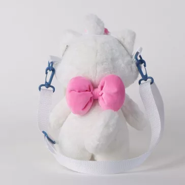 Disney Marie White plüss hátizsák, táska 28 cm