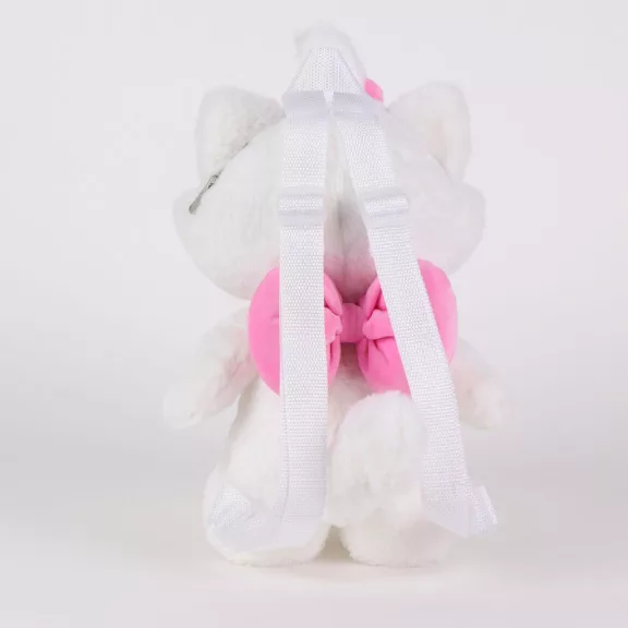 Disney Marie White plüss hátizsák, táska 30 cm