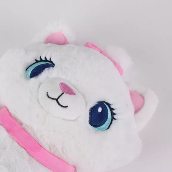 Disney Marie White plüss hátizsák, táska 30 cm
