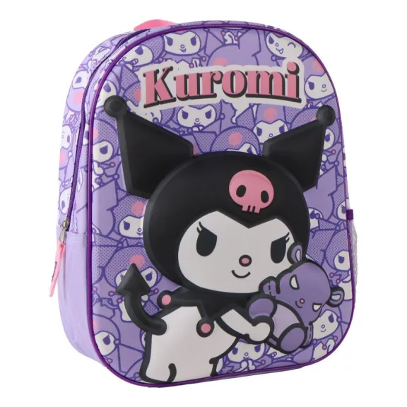 Hello Kitty Little Rebel 3D hátizsák, táska 30 cm Hello Kitty Little Rebel 3D hátizsák, táska 30 cm