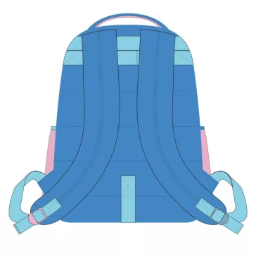   Disney Lilo és Stitch, A csillagkutya Galaxy iskolatáska, táska 42 cm