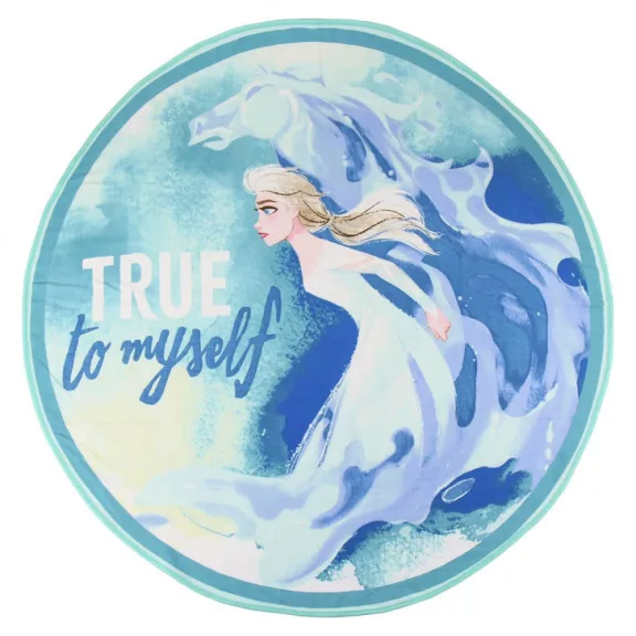 Disney Jégvarázs True to Myself forma fürdőlepedő, strand törölköző 130 cm (Fast Dry) Disney Jégvarázs True to Myself forma fürdőlepedő, strand törölköző 130 cm (Fast Dry)