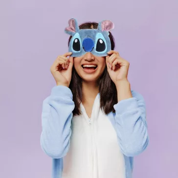   Disney Lilo és Stitch, A csillagkutya Fuzzy felnőtt alvómaszk, éjszaki szemmaszk