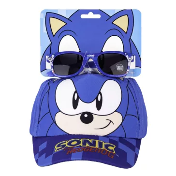   Sonic a sündisznó Pose napszemüveg és baseball sapka szett