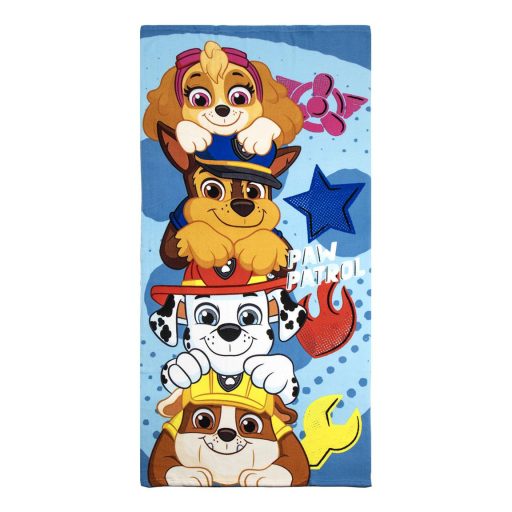 Mancs Őrjárat Team fürdőlepedő, strand törölköző 70x140cm (Fast Dry)