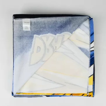   Dragon Ball Saiyan Power fürdőlepedő, strand törölköző 70x140cm (Fast Dry)