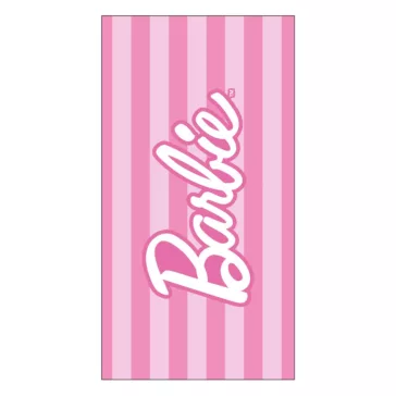   Barbie Striped fürdőlepedő, strand törölköző 70x140cm (Fast Dry)