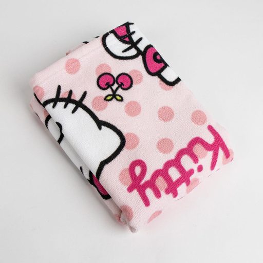 Hello Kitty strand törölköző poncsó 50x115 cm (Fast Dry)