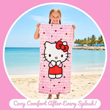   Hello Kitty Apple törölköző, tornazsák, baseball sapka szett