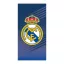 Real Madrid Crown Blue fürdőlepedő, strand törölköző 70x140cm (Fast Dry)