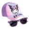 Hello Kitty Kuromi napszemüveg és baseball sapka szett