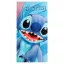 Disney Lilo és Stitch, A csillagkutya Big Smile fürdőlepedő, strand törölköző 70x140cm (Fast Dry)