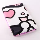Hello Kitty Kuromi Heart fürdőlepedő, strand törölköző 70x140cm (Fast Dry) Hello Kitty Kuromi Heart fürdőlepedő, strand törölköző 70x140cm (Fast Dry)
