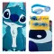 Disney Lilo és Stitch, A csillagkutya Cutie törölköző és úszószemüveg szett