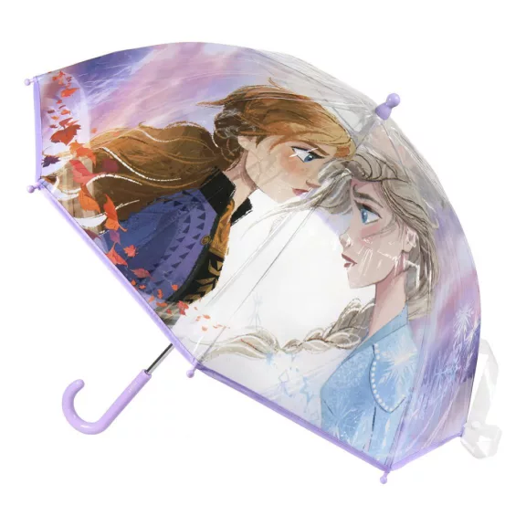 Disney Jégvarázs Sisterhood gyerek átlátszó esernyő Ø71 cm Disney Jégvarázs Sisterhood gyerek átlátszó esernyő Ø71 cm