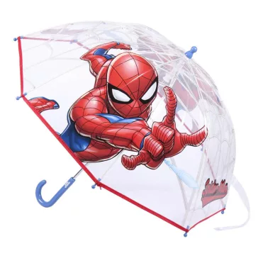 Pókember Rain Crawler gyerek átlátszó esernyő Ø71 cm