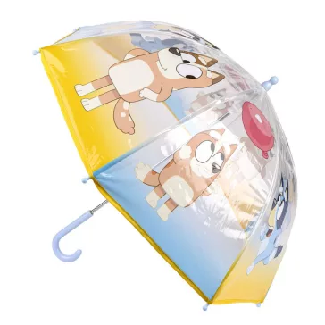 Bluey Play gyerek átlátszó esernyő Ø71 cm