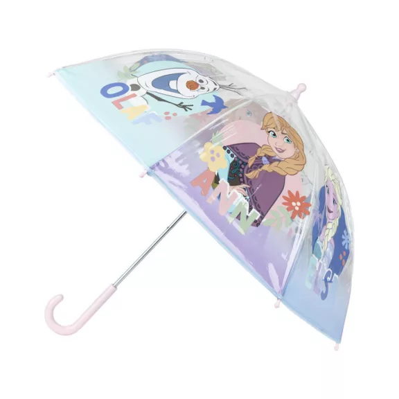 Disney Jégvarázs Friends gyerek átlátszó esernyő Ø71 cm Disney Jégvarázs Friends gyerek átlátszó esernyő Ø71 cm