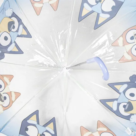 Bluey Puddle gyerek átlátszó esernyő Ø71 cm