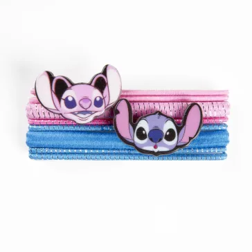   Disney Lilo és Stitch, A csillagkutya Cuteness Angel hajgumi szett 8 db-os