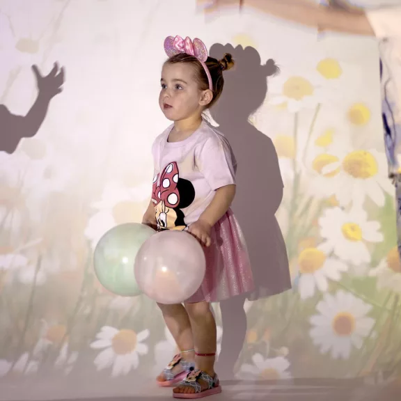 Disney Minnie Pink gyerek szoknya és hajpánt szett 3 - 8 év / 98 - 128 cm