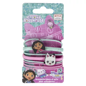 Gabi babaháza Adventures hajgumi szett 8 db-os
