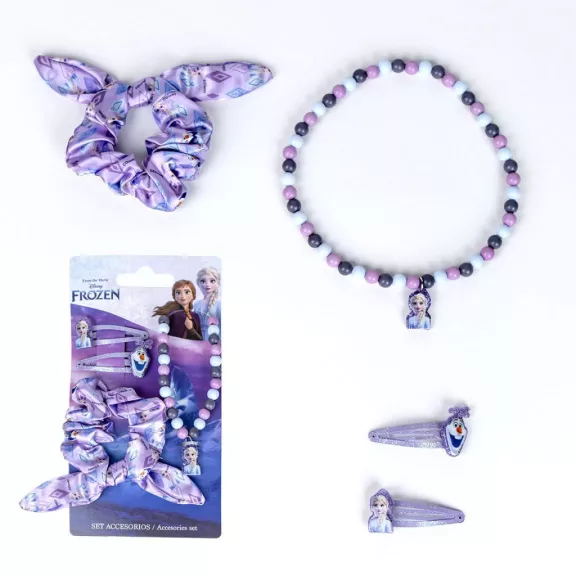 Disney Jégvarázs Sparkle nyaklánc és hajkiegészítő szett