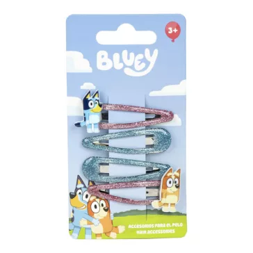 Bluey Happy Vibes hajcsat szett 4 db-os