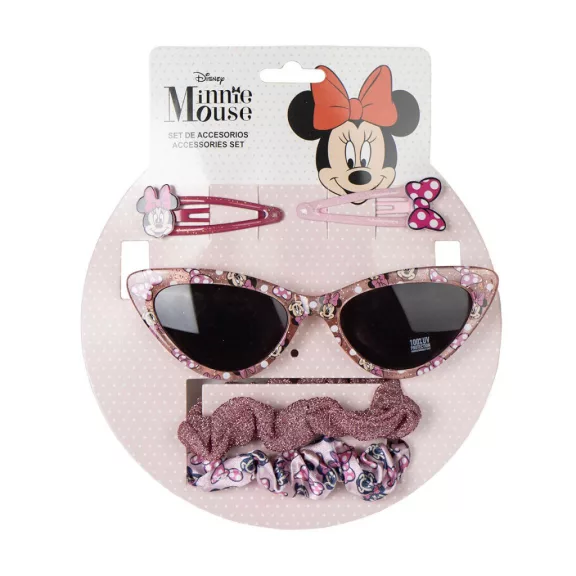 Disney Minnie Glittery napszemüveg és hajkiegészítő szett Disney Minnie Glittery napszemüveg és hajkiegészítő szett