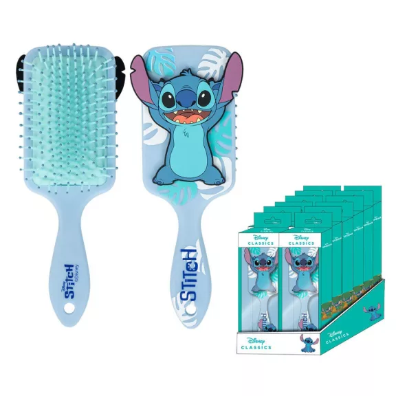 Disney Lilo és Stitch, A csillagkutya Leaf 3D hajkefe 23,5 cm Disney Lilo és Stitch, A csillagkutya Leaf 3D hajkefe 23,5 cm