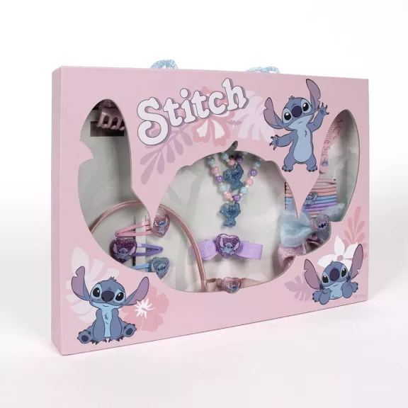 Disney Lilo és Stitch, A csillagkutya Alien Love ékszer és hajkiegészítő szett