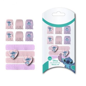   Disney Lilo és Stitch, A csillagkutya Cute Alien hajcsat, hajgumi szett dobozban