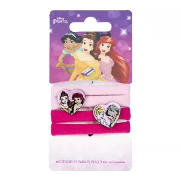 Disney Hercegnők Besties hajgumi szett 4 db-os