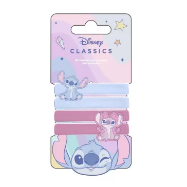   Disney Lilo és Stitch, A csillagkutya Angel hajgumi szett 4 db-os