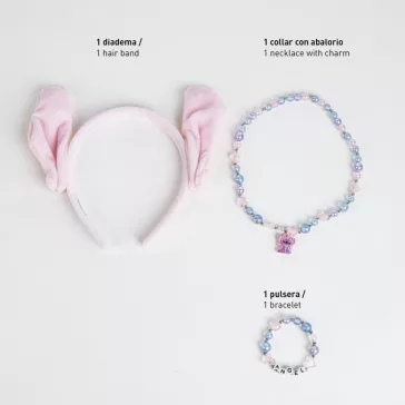   Disney Lilo és Stitch, A csillagkutya Angel ékszer és hajpánt szett