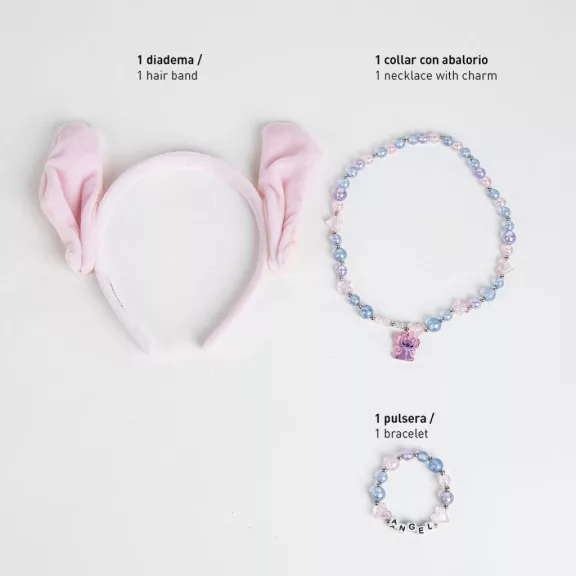 Disney Lilo és Stitch, A csillagkutya Angel ékszer és hajpánt szett