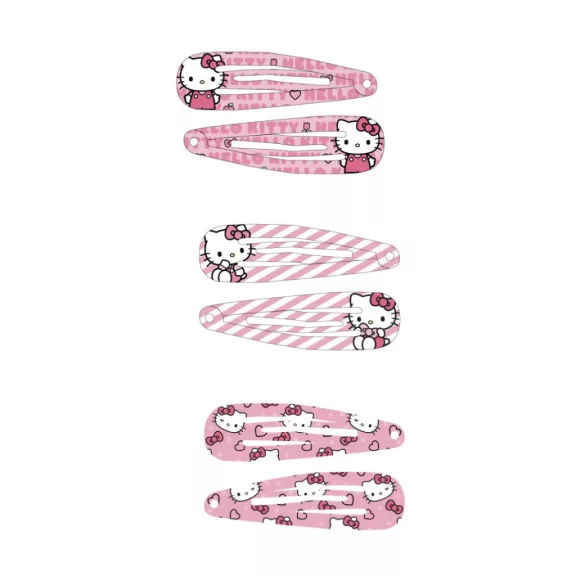 Hello Kitty Sweet hajcsat szett 6 db-os