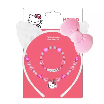 Hello Kitty Sweet ékszer és hajpánt szett