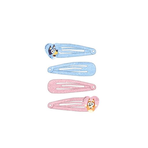 Bluey Heart hajcsat szett 4 db-os