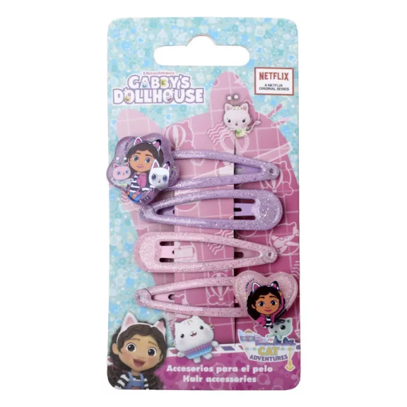 Gabi babaháza Cat Adventures hajcsat szett 4 db-os Gabi babaháza Cat Adventures hajcsat szett 4 db-os