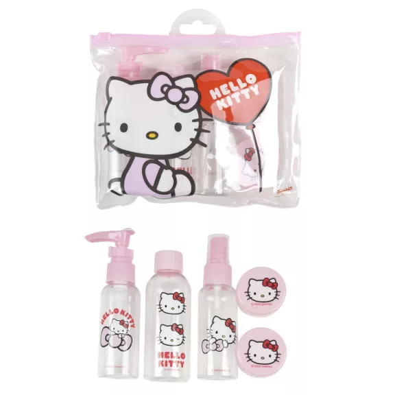 Hello Kitty Pink utazó higiéniai szett Hello Kitty Pink utazó higiéniai szett