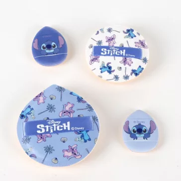   Disney Lilo és Stitch, A csillagkutya Palm sminkszivacs szett 4 db-os