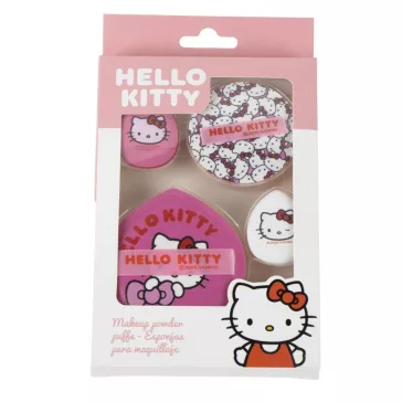 Hello Kitty Pink sminkszivacs szett 4 db-os