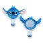 Disney Lilo és Stitch, A csillagkutya Blue mini plüss hajkefe 13 cm
