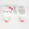 Hello Kitty White mini plüss hajkefe 13 cm
