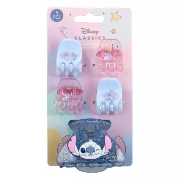   Disney Lilo és Stitch, A csillagkutya Wink hajcsat szett 5 db-os