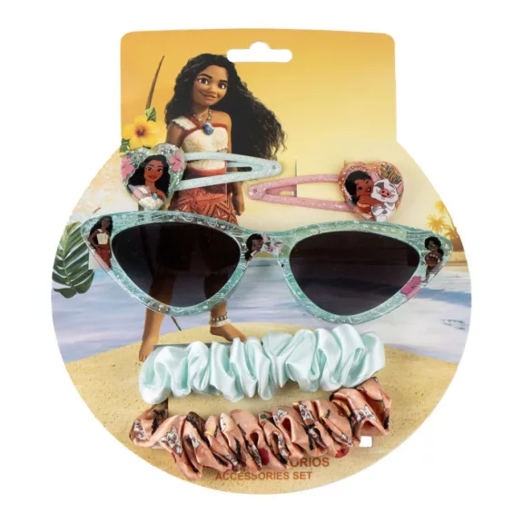 Disney Vaiana Big Sis napszemüveg és hajkiegészítő szett Disney Vaiana Big Sis napszemüveg és hajkiegészítő szett