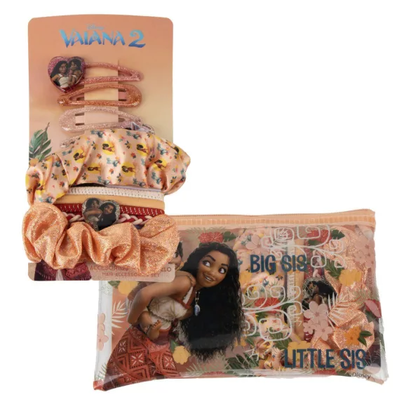 Disney Vaiana Big Sis hajcsat, hajgumi szett Disney Vaiana Big Sis hajcsat, hajgumi szett